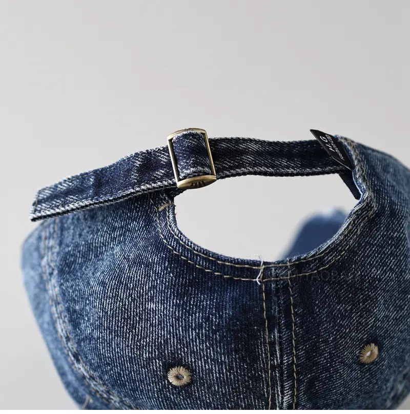 Navy Blue Broken Eaves Cap for Men Women — feature 15
