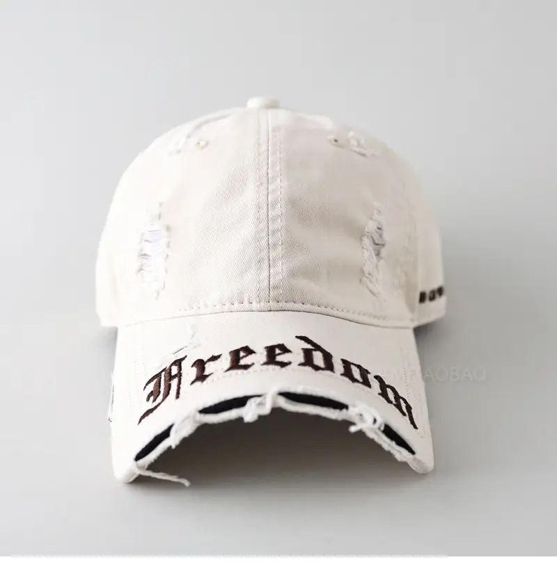Navy Blue Broken Eaves Cap for Men Women — feature 9