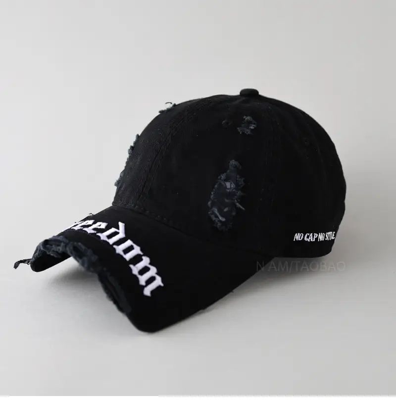 Navy Blue Broken Eaves Cap for Men Women - Image 5