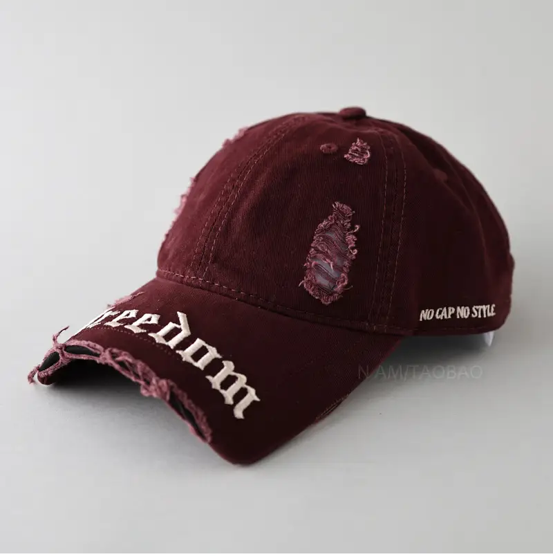 Navy Blue Broken Eaves Cap for Men Women - Image 6