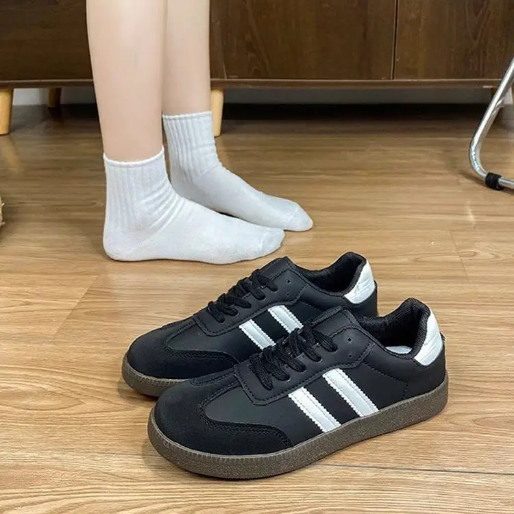 Women's White Campus Retro Flat Training Shoes 2025 - Image 2