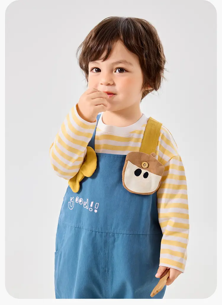Three-Piece Spring Baby Vest & Pants Set — feature 23
