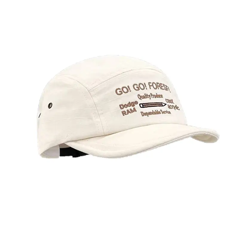 Women's White Beaded Cap Summer Sun Hat - Image 9