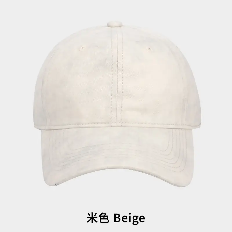 Wash Cotton Baseball Cap for Women Men Summer Sun Visor - Image 3