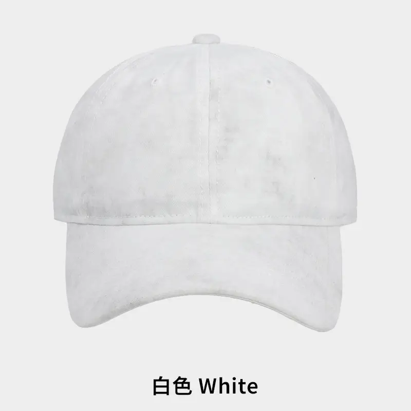 Wash Cotton Baseball Cap for Women Men Summer Sun Visor - Image 4