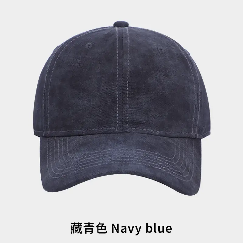 Wash Cotton Baseball Cap for Women Men Summer Sun Visor - Image 5