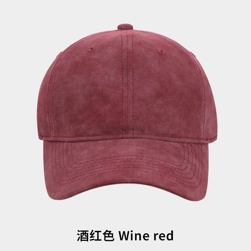 Wash Cotton Baseball Cap for Women Men Summer Sun Visor - Image 6