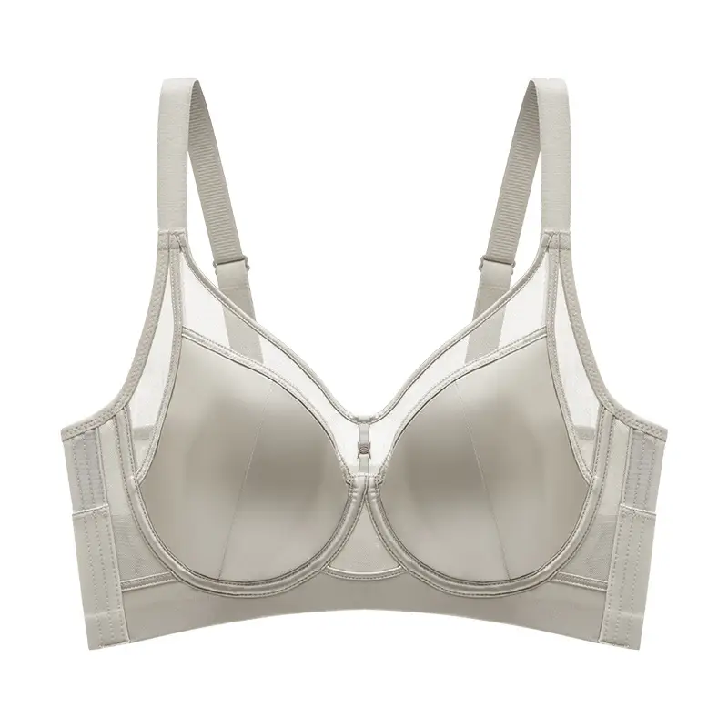 French Style Slim Underwear Women Adjustable Anti-Bump Bra - Image 9