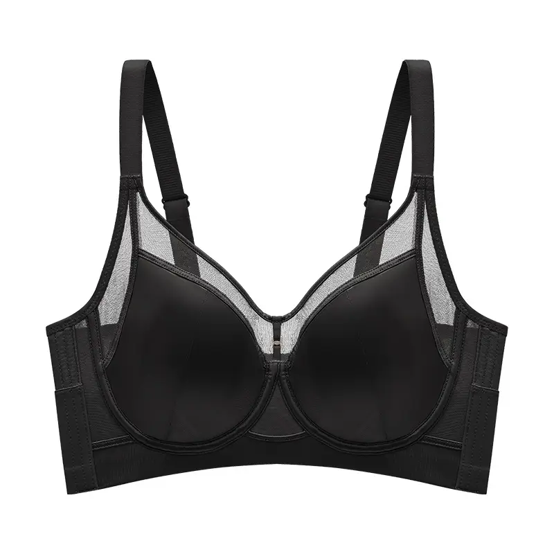 French Style Slim Underwear Women Adjustable Anti-Bump Bra - Image 4