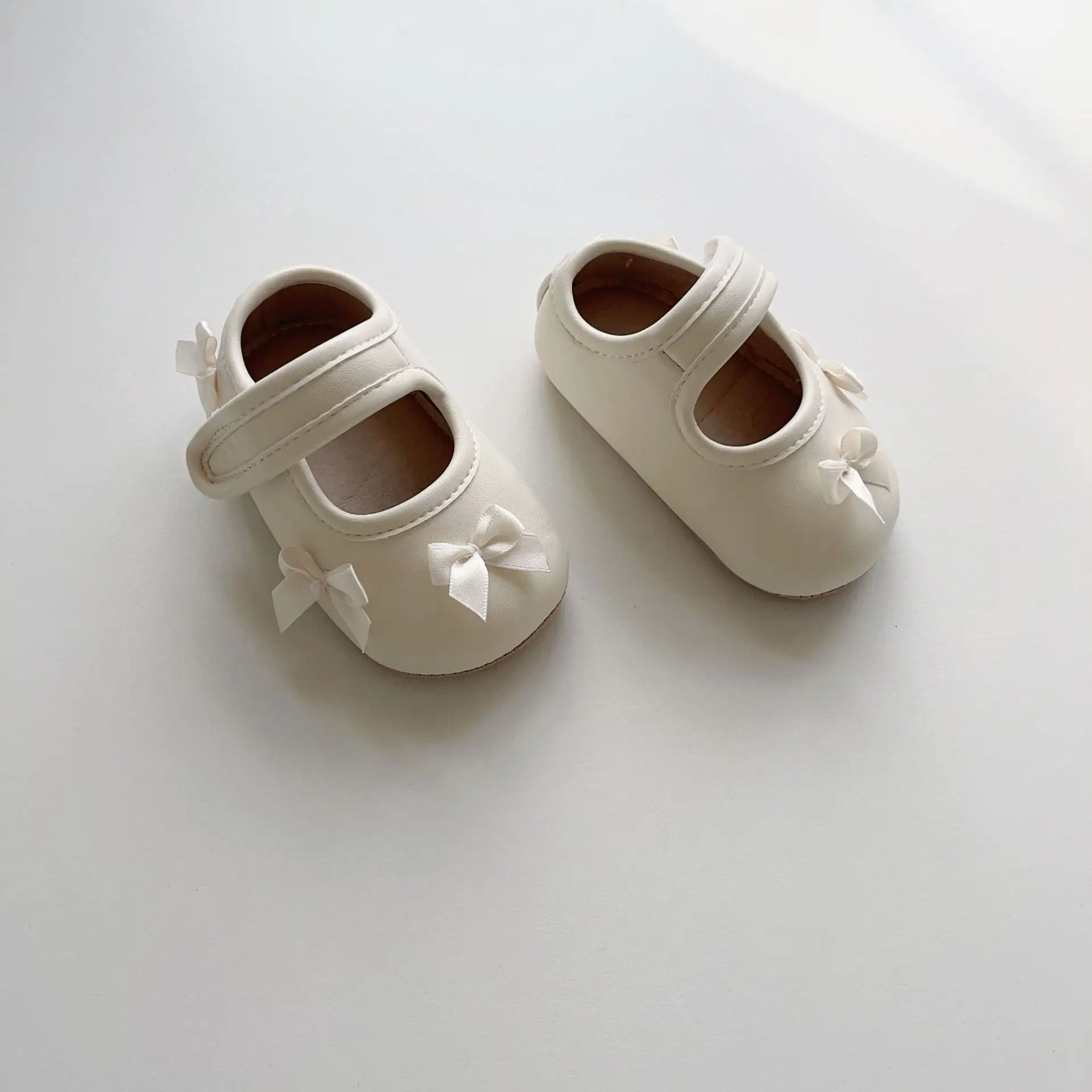 Baby Bow Velcro Shoes for 0-2 Years Non-Slip Soft Sole — feature 6