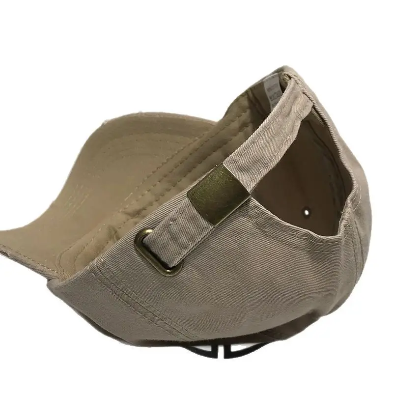 Vintage Baseball Cap Men's Trendy Ins Ripped Sun Hat Hip-hop Cap Soft Top - Image 13