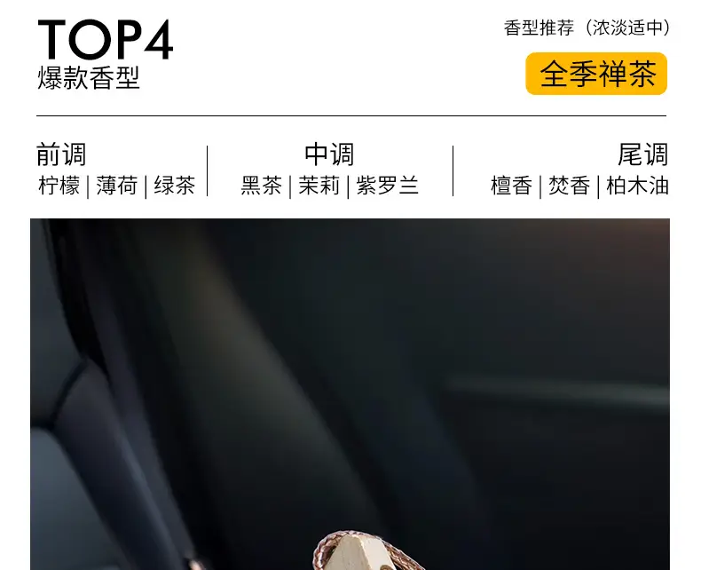 Car aromatherapy car interior ornaments advanced fragrance essential oil decoration lasting fragrance deodorant perfume gift box wholesale — feature 32