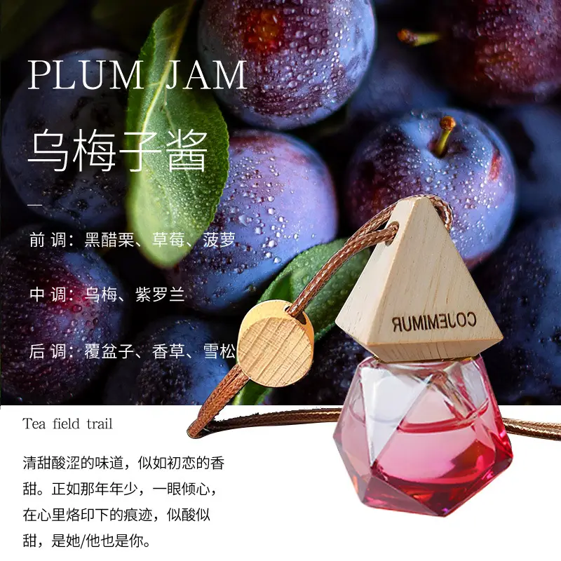 Car aromatherapy car interior ornaments advanced fragrance essential oil decoration lasting fragrance deodorant perfume gift box wholesale