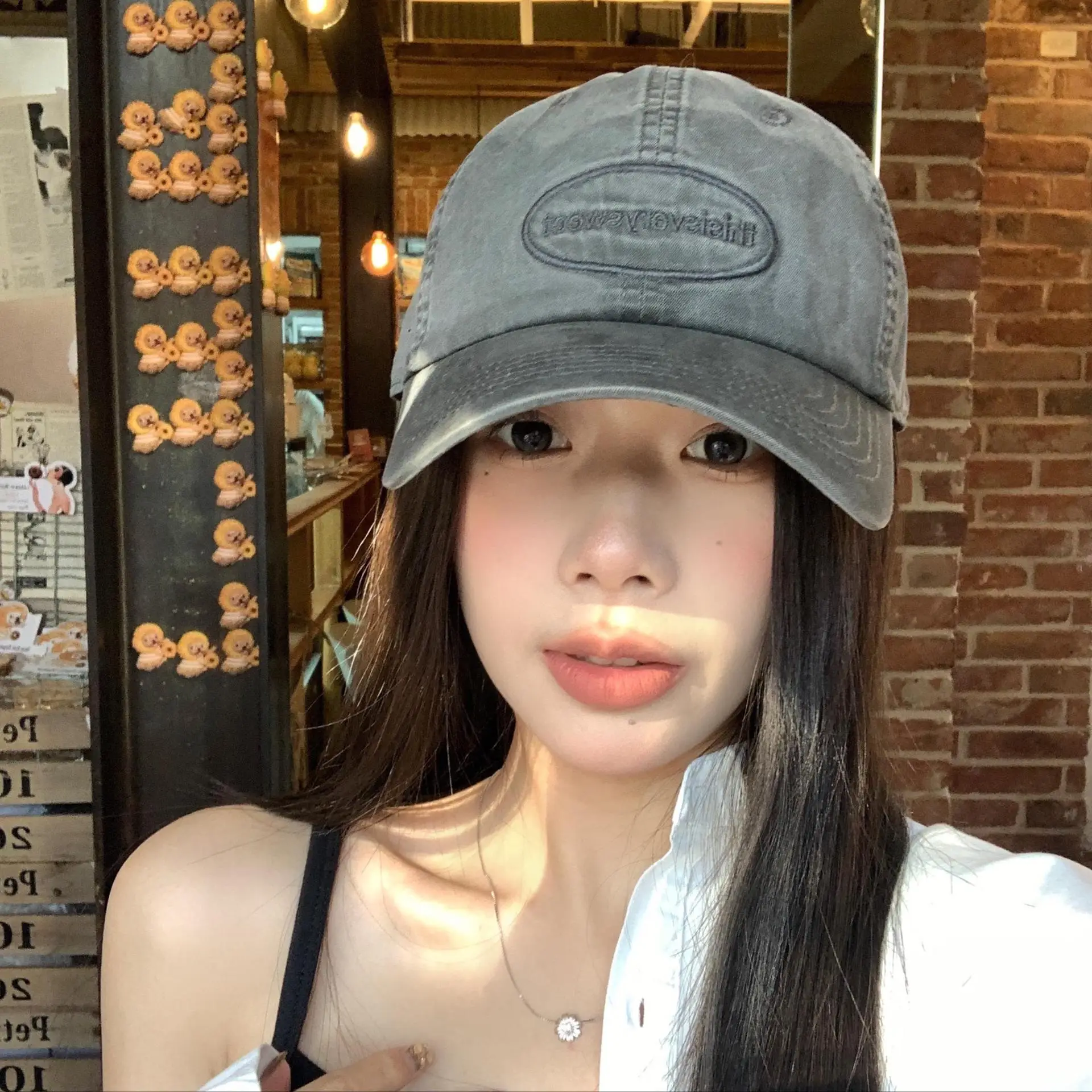 Men Retro Navy Cap Army Wide Brim Cap