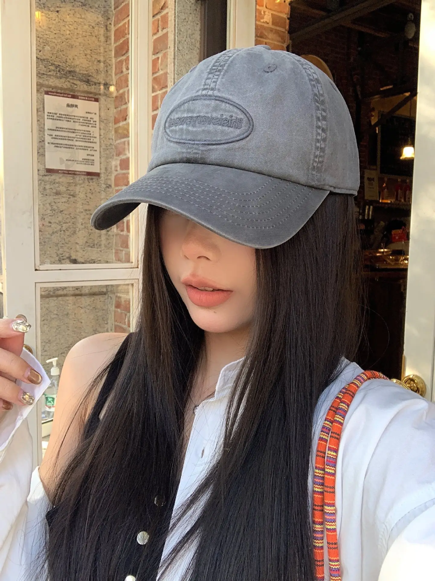 Men Retro Navy Cap Army Wide Brim Cap — feature 1