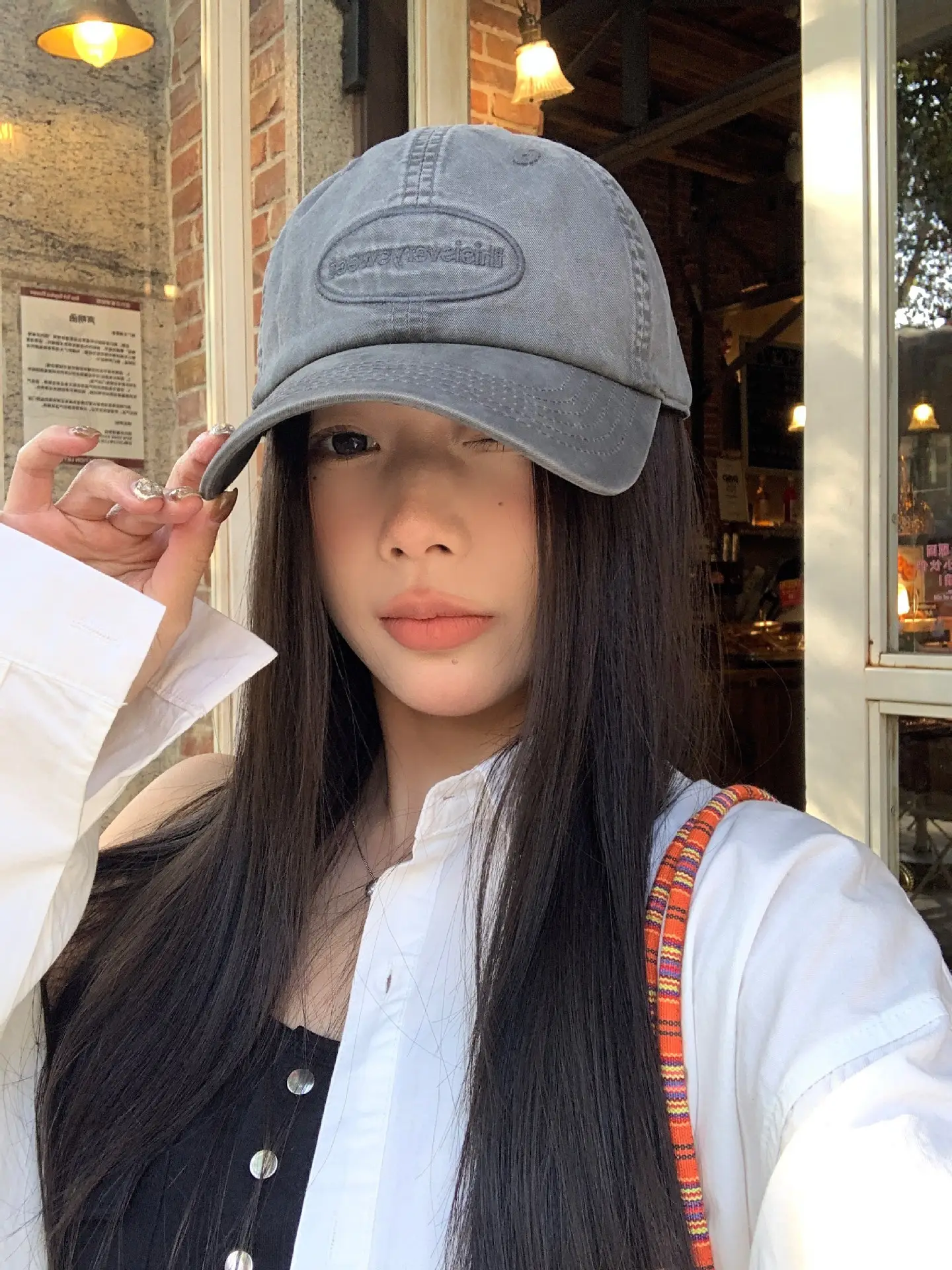 Men Retro Navy Cap Army Wide Brim Cap — feature 8