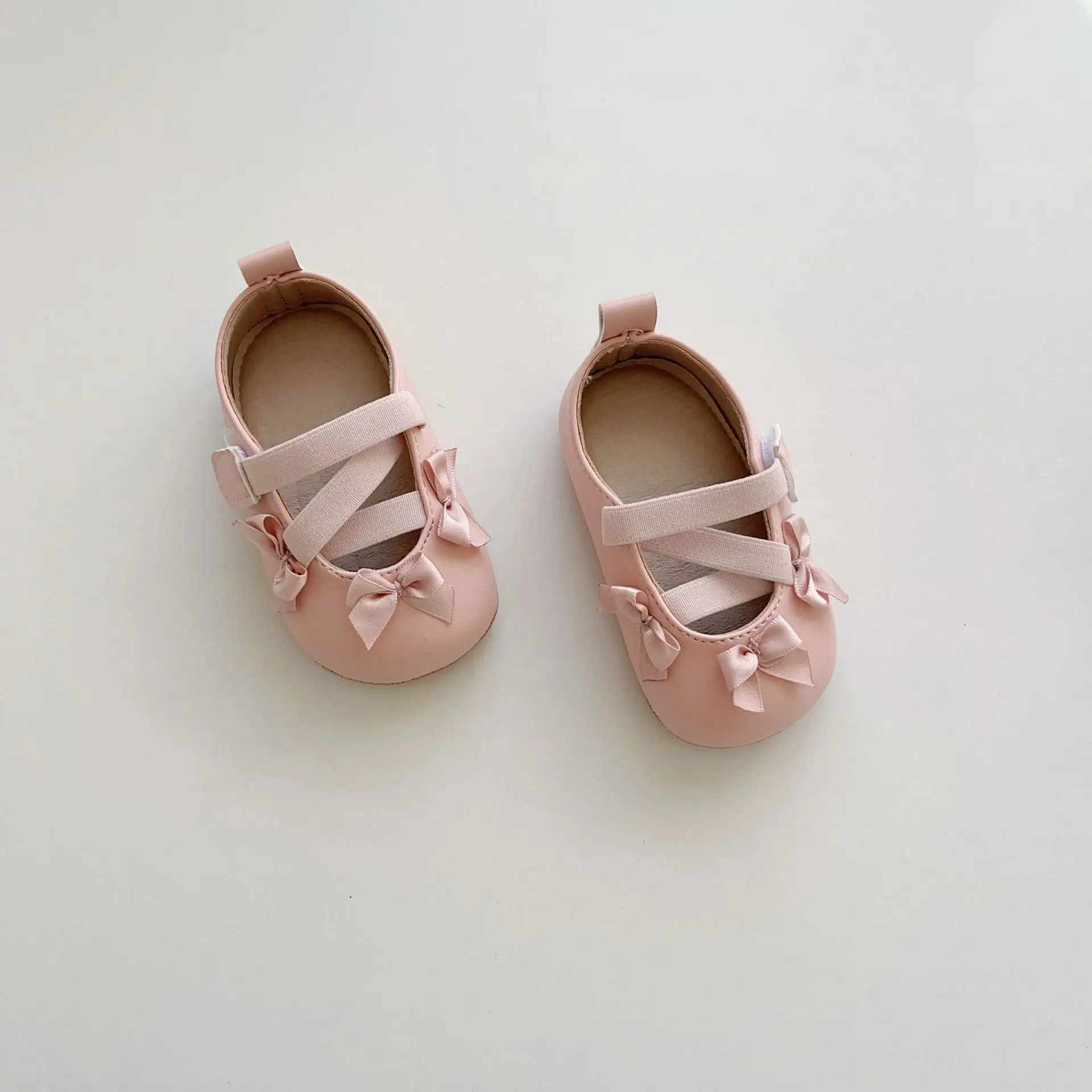 Red Bow Baby Shoes for Toddlers Soft Sole — feature 10