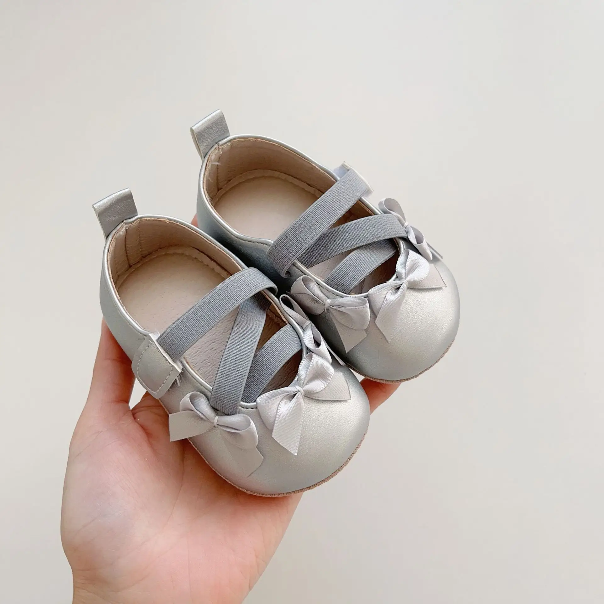 Red Bow Baby Shoes for Toddlers Soft Sole — feature 11