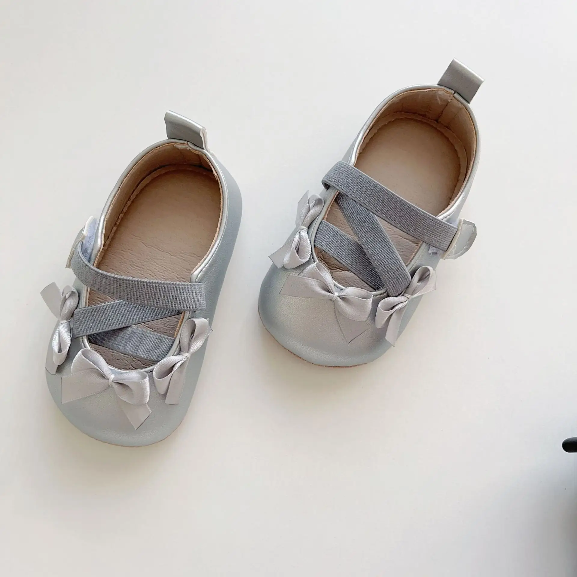 Red Bow Baby Shoes for Toddlers Soft Sole — feature 13