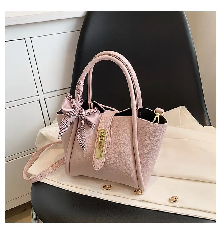 Black Crossbody Bag with Bow for Women 2025 - Image 2