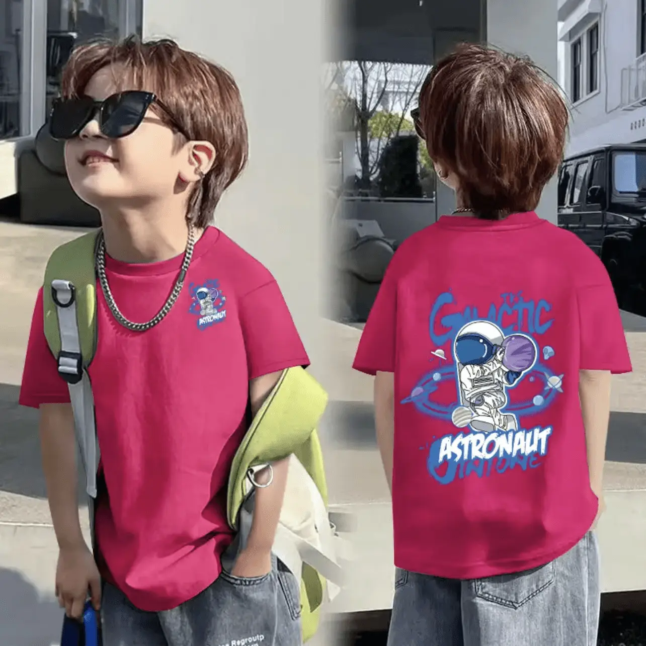 Children Cotton T-Shirt Boys Summer 2025 8-15Y - Image 12