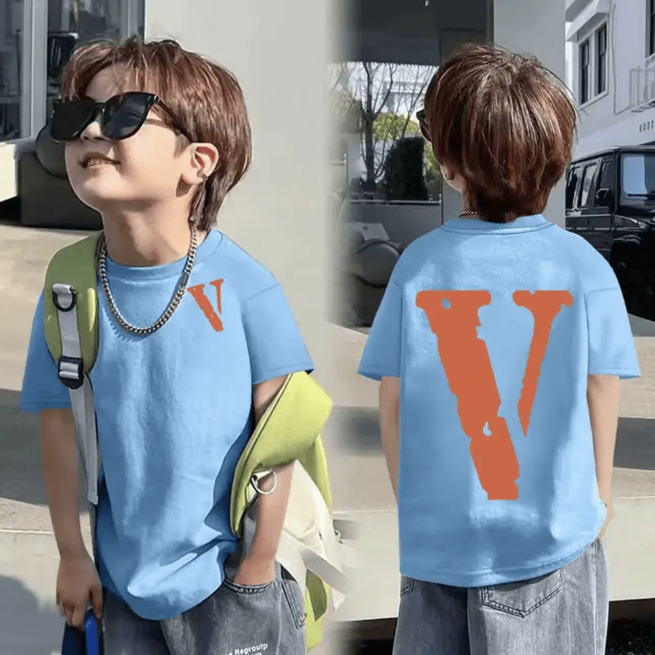 Children Cotton T-Shirt Boys Summer 2025 8-15Y - Image 22
