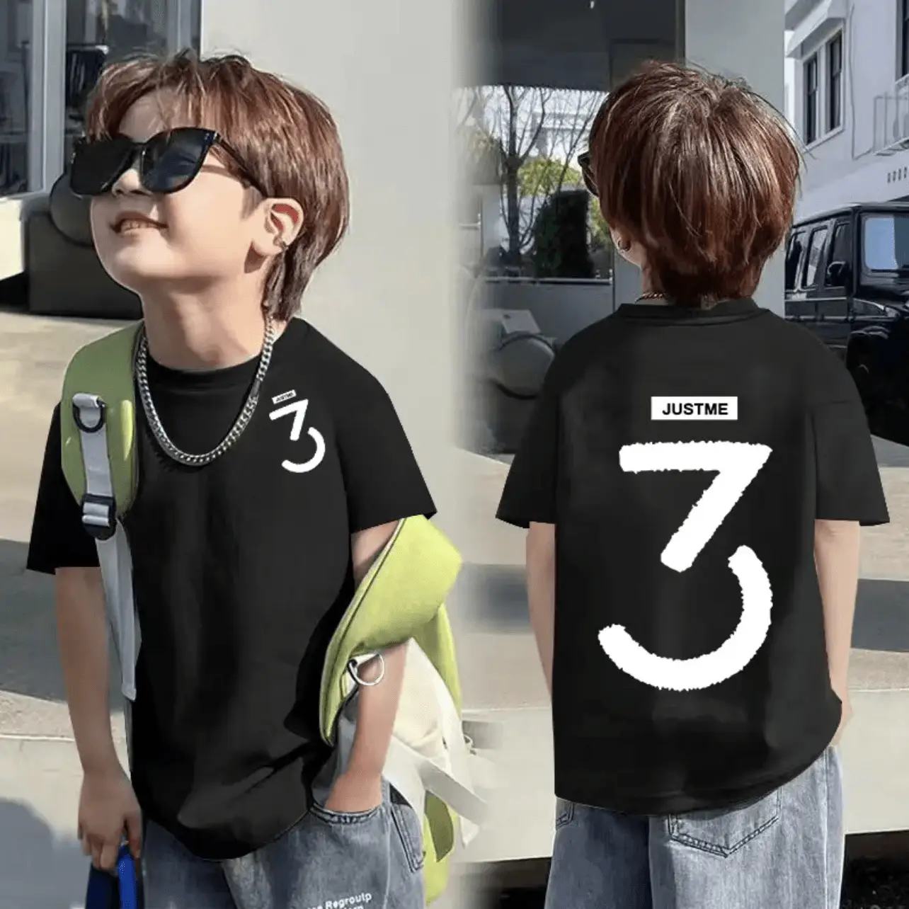 Children Cotton T-Shirt Boys Summer 2025 8-15Y - Image 25