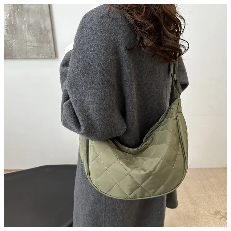 White Quilted Crossbody Bag for Women — feature 16