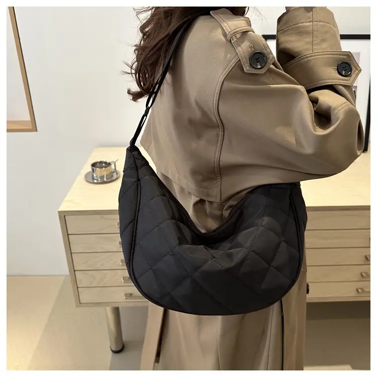 White Quilted Crossbody Bag for Women — feature 20