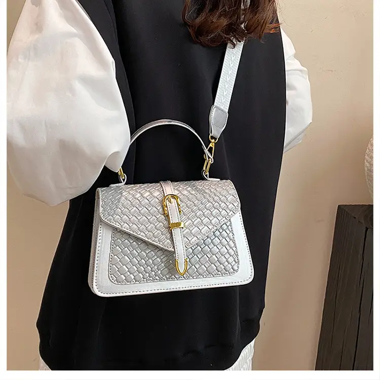 Silver Embroidered Shoulder Bag for Women 2025 — feature 21