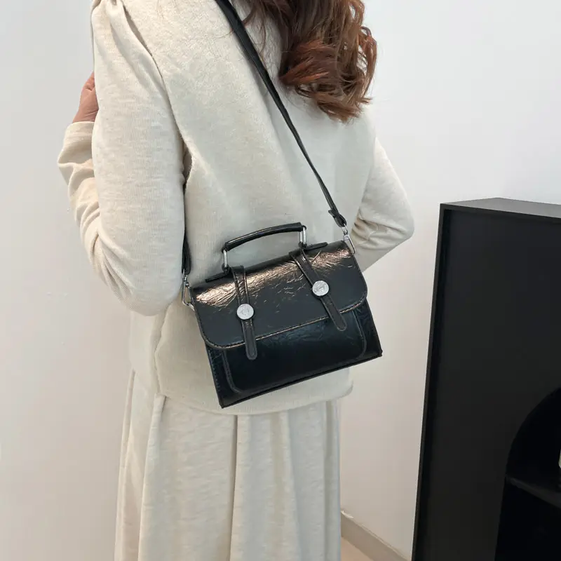 2025 Spring New Korean Handbag Colorful Small Square Bag - Image 7