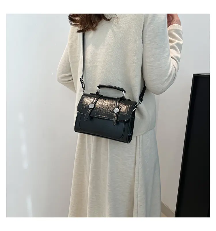 2025 Spring New Korean Handbag Colorful Small Square Bag — feature 16