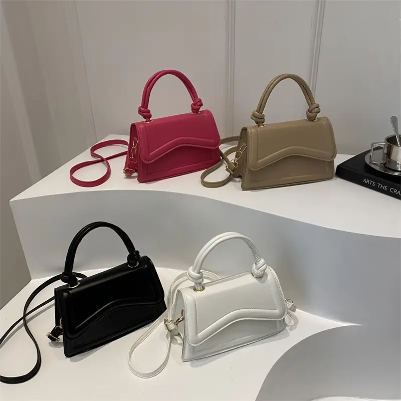 Small Square Beige Women's Shoulder Bag 2025 - Image 8