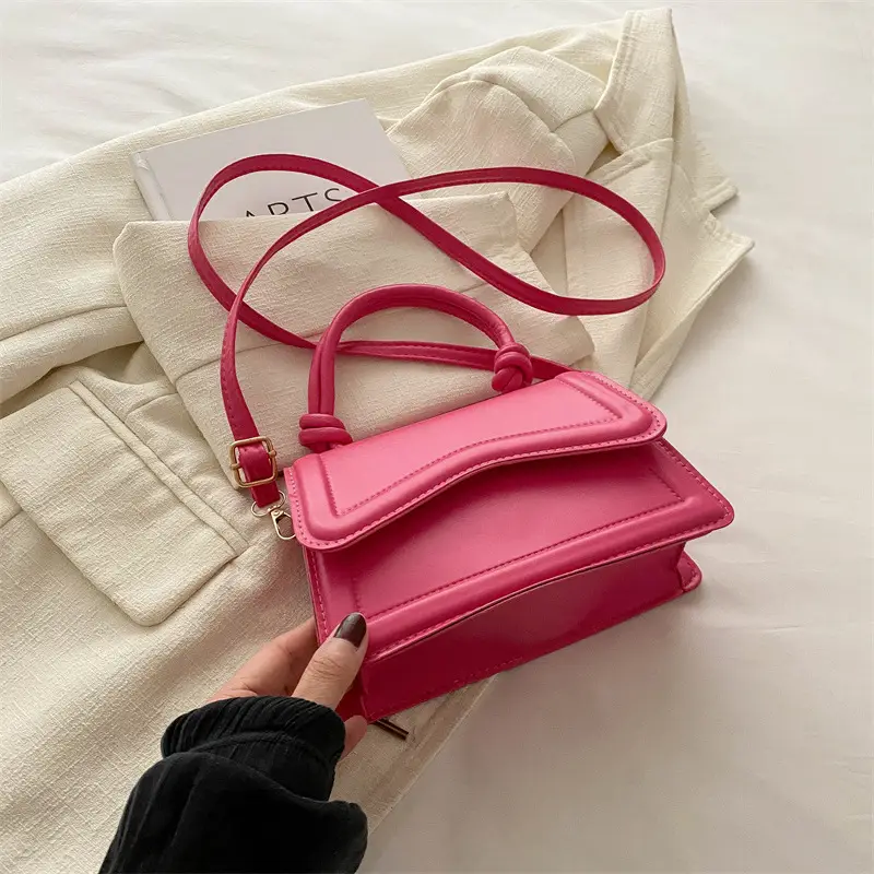 Small Square Beige Women's Shoulder Bag 2025 - Image 3