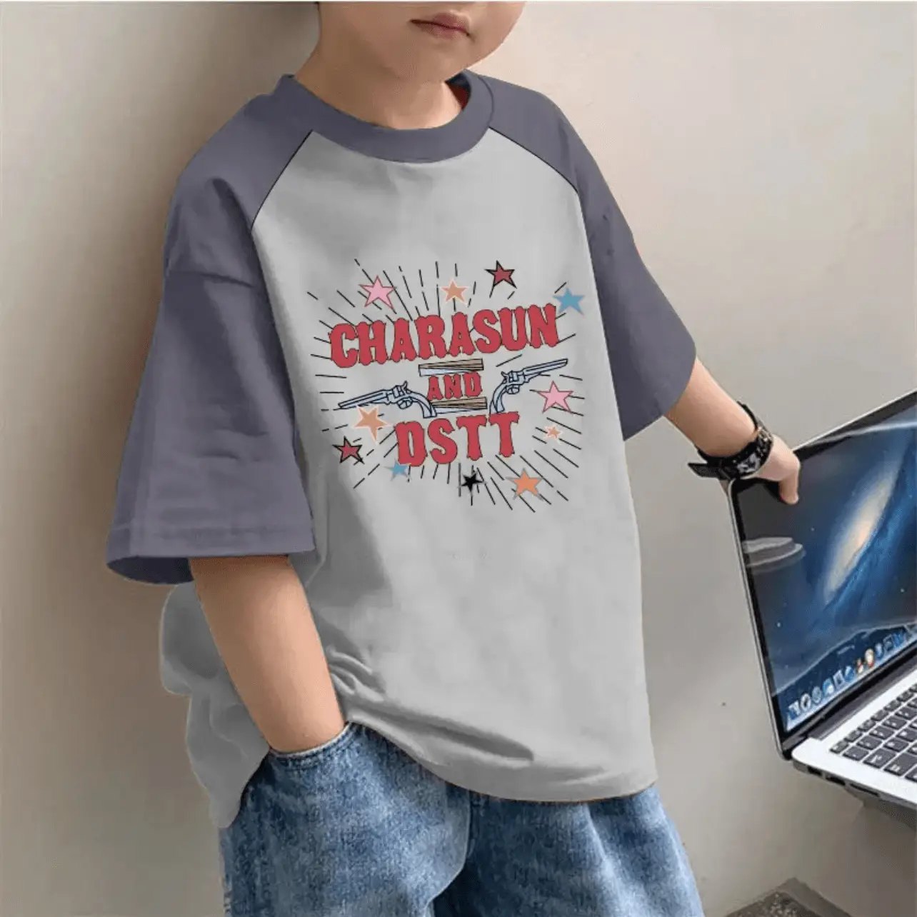 Boys Winnie Pooh Cotton T-Shirt Large Summer Wear - Image 2