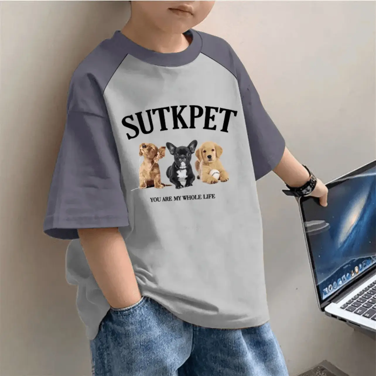 Boys Winnie Pooh Cotton T-Shirt Large Summer Wear - Image 18