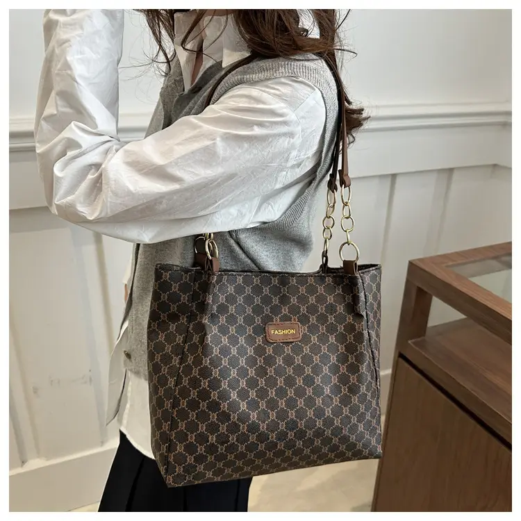 Korean Style Women's Large Capacity Shoulder Bag — feature 13