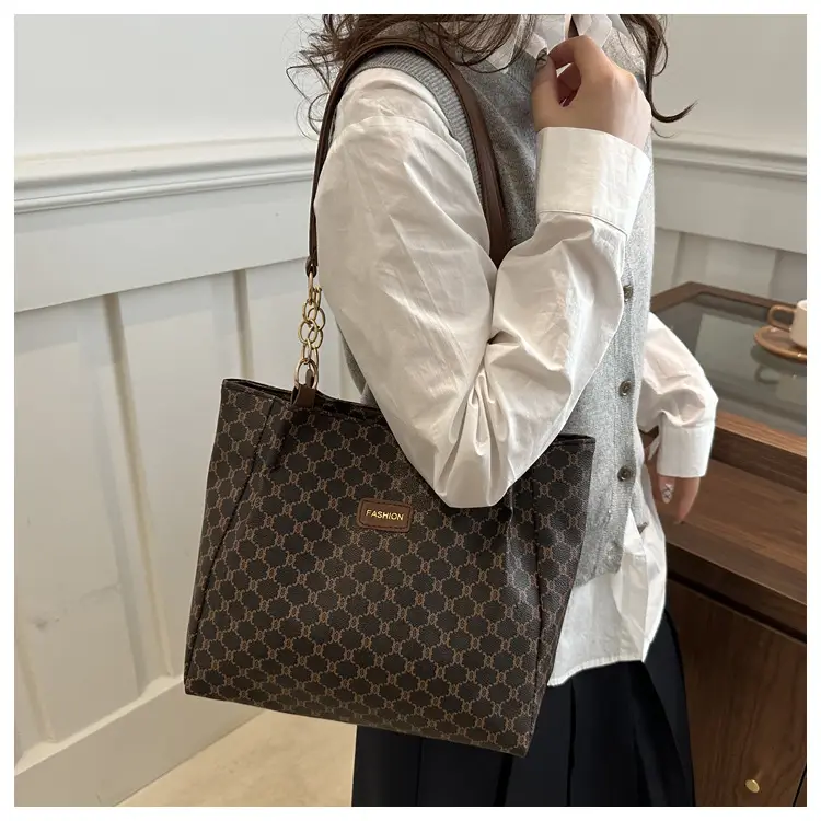 Korean Style Women's Large Capacity Shoulder Bag — feature 14