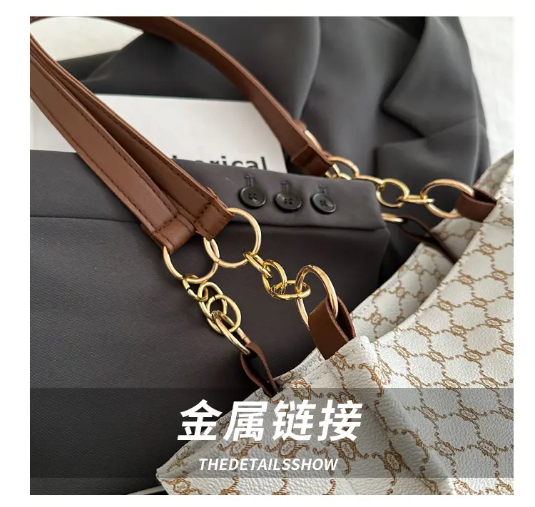 Korean Style Women's Large Capacity Shoulder Bag — feature 4