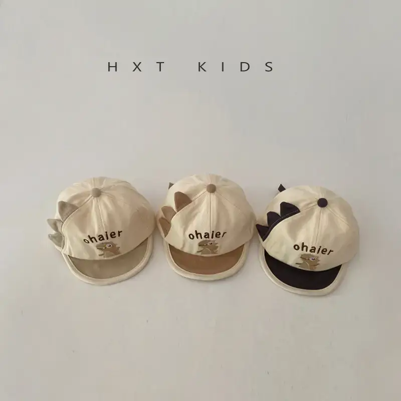 Baby Cap Dinosaur Embroidered Spring Autumn - Image 5