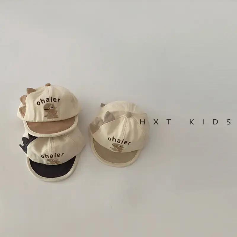 Baby Cap Dinosaur Embroidered Spring Autumn - Image 6