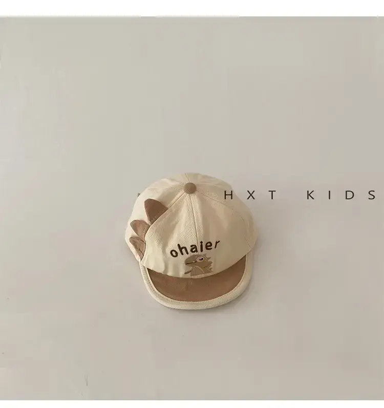 Baby Cap Dinosaur Embroidered Spring Autumn — feature 8