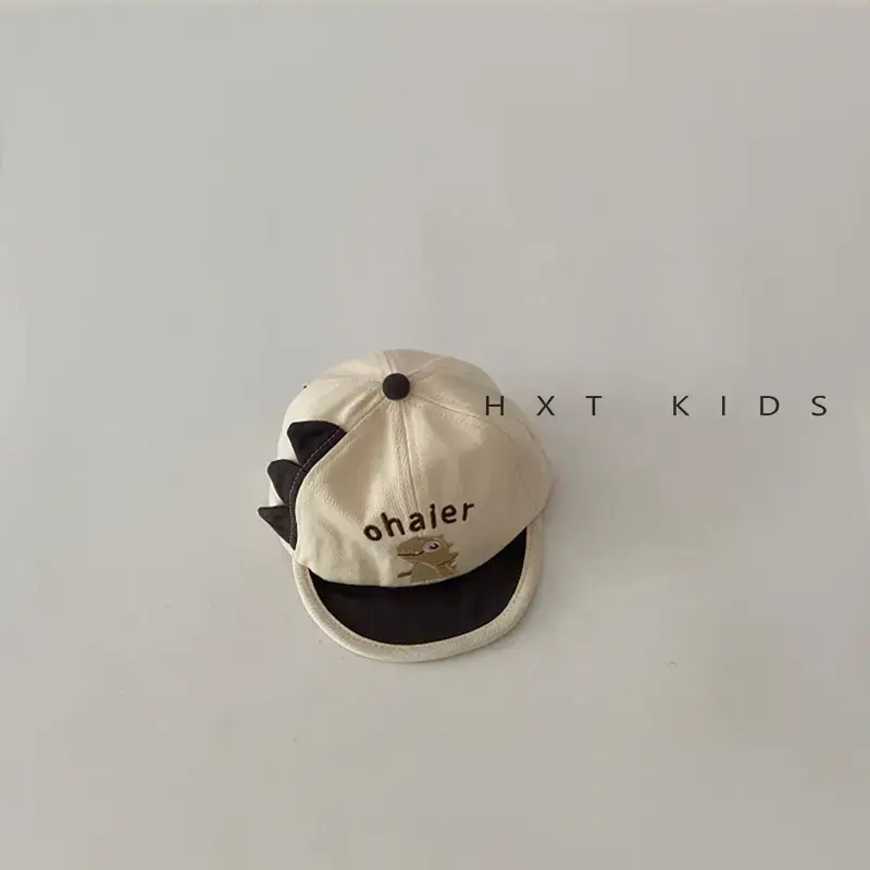Baby Cap Dinosaur Embroidered Spring Autumn - Image 2