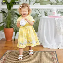 Printed Dinosaur Girls Skirt Summer Dress — feature 7