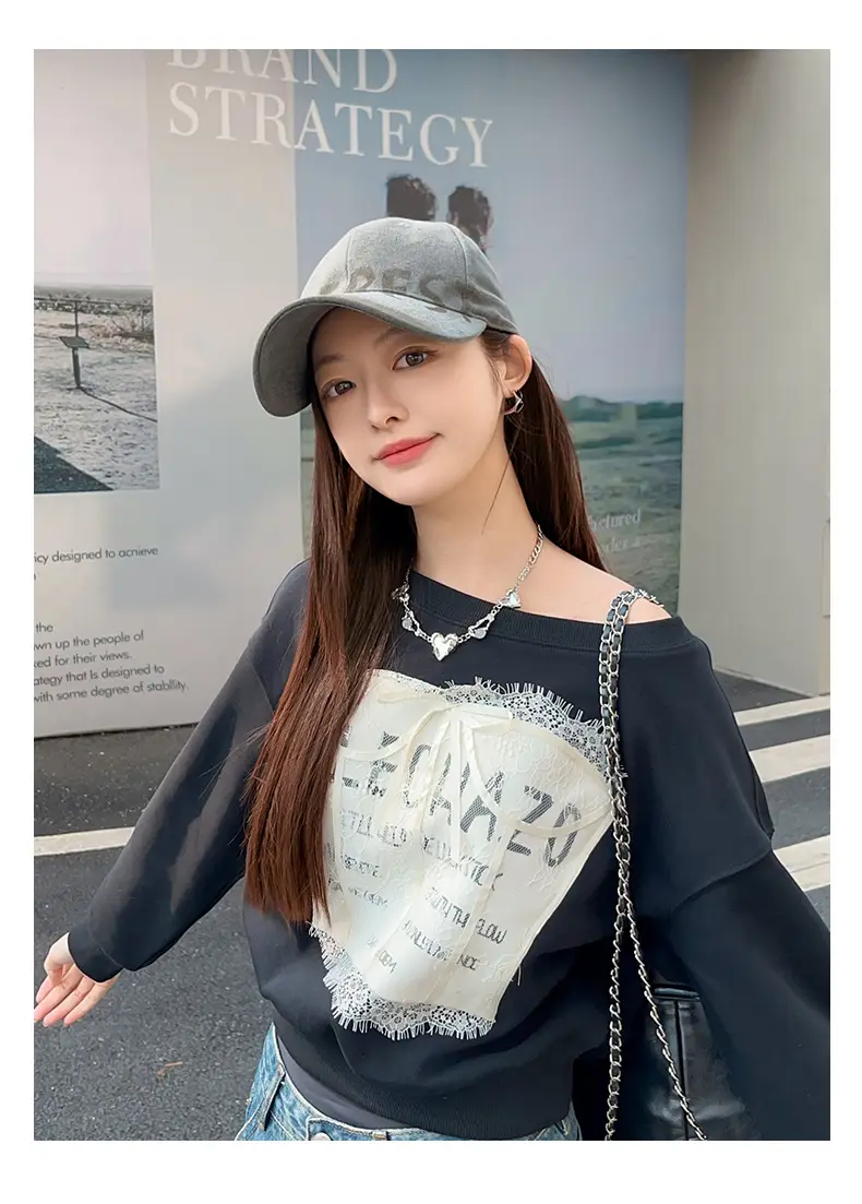 Women Vintage Washed Big Head Cap Wide Brim 54-58cm — feature 12