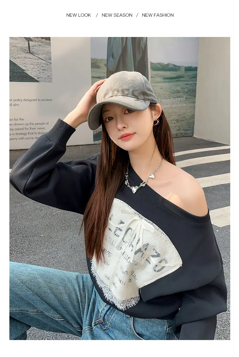 Women Vintage Washed Big Head Cap Wide Brim 54-58cm — feature 14