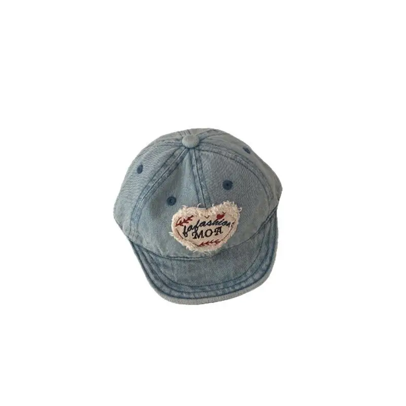 Baby Denim Baseball Caps Spring Autumn Washable Soft Bristle - Image 8