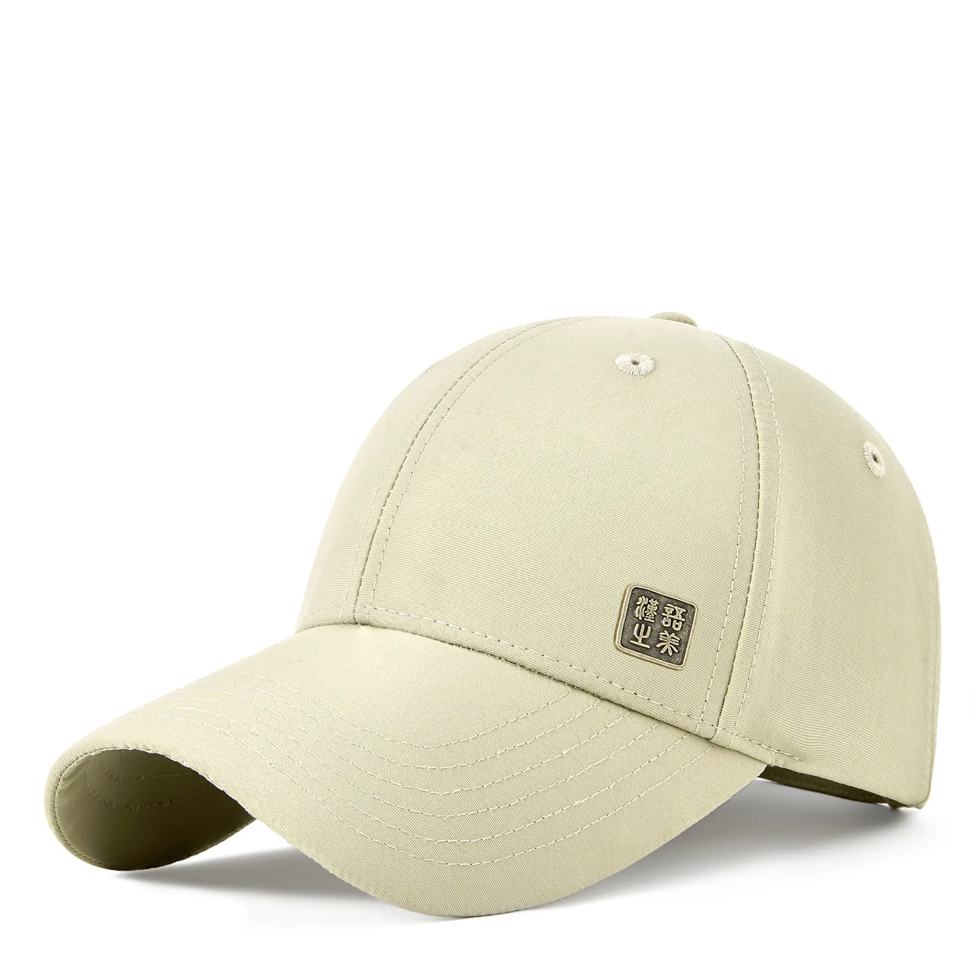 2025 White Baseball Cap Sunscreen Water Repellent 10CM - Image 4