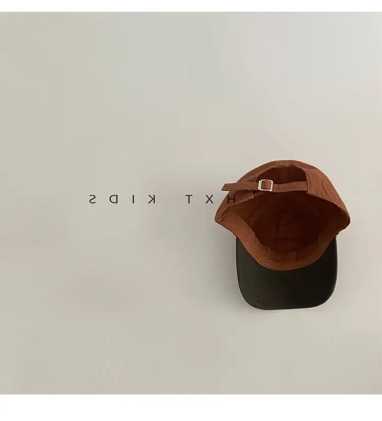Children's Cap Spring Autumn Western Color Small Letter Embroidered Soft Top Sunshade Hat Trendy Children's Baby Baseball Cap — feature 10