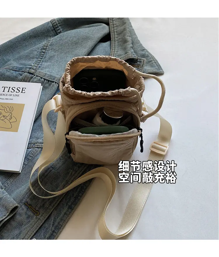 Black Japanese Canvas Shoulder Bag for Women 2025 — feature 6